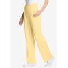 Woman Within Plus Size 7-Day Wide-Leg Elastic-Waist Stretchy Knit Pant(Banana)