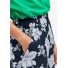 ellos Plus Size Wide-Leg Crop Pants(Black)