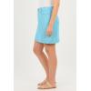 Woman Within Plus Size Adjustable Waist Chino Skort(Seamist Blue Dot)