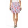 Woman Within Plus Size Adjustable Waist Chino Skort(White Multi Stamp)