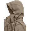 Woman Within Plus Size Petite Taslon Anorak Jacket With Removable Fleece Lining(Bark)