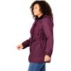 Woman Within Plus Size Taslon Anorak Jacket With Removable Fleece Lining(Deep Claret)
