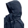 Woman Within Plus Size Taslon Anorak Jacket With Removable Fleece Lining(Navy)