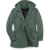 Woman Within Plus Size Taslon Anorak Jacket With Removable Fleece Lining(Pine)