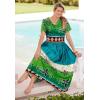 Only Necessities Plus Size Long Crinkle Cotton Lounger(Elephant)