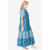 Only Necessities Plus Size Long Tiered Print Lounger