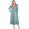 Dreams & Co. Plus Size Marled Long Duster Robe
