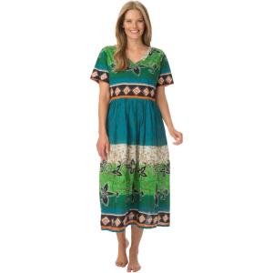 Only Necessities Plus Size Crinkle Cotton Lounger