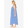 Dreams & Co. Plus Size Long Embroidered Gown