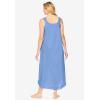 Dreams & Co. Plus Size Long Embroidered Gown