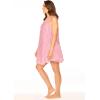 Dreams & Co. Plus Size Short Embroidered Nightgown