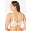 Catherines Women’s Plus Size Cotton Comfort Wireless Bra(Sunset Mauve Animal)