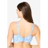 Catherines Women’s Plus Size Cotton Comfort Wireless Bra(Tropical Bloom)