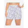 Comfort Choice Plus Size Cotton Boxer 5-Pack(Soft Floral Pack)