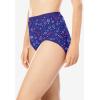 Comfort Choice Plus Size Full Coverage Stretch Cotton Brief 5-Pack(Americana Pack)