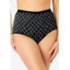 Comfort Choice Plus Size Full Coverage Stretch Cotton Brief 5-Pack(X O Pack)