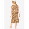 Dreams & Co. Plus Size Long Sleeveless Sleepshirt(Pink Hearts)
