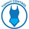 Swimsuits For All Swim 365 Women’s Plus Size Twist-Front V-Neck Tummy Control A-Line Swim Dress(Deep Mauve Tropical)