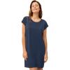 ellos Plus Size Cap Sleeve Sleep Shirt(Navy)