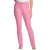 Woman Within Plus Size Stretch Denim 5-Pocket Straight-Leg Jeans(Delicate Pink)