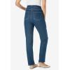Woman Within Plus Size Stretch Denim 5-Pocket Straight-Leg Jeans(Medium Stonewash)