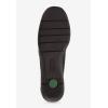 Comfortview Women’s The Bethany Stretch Woven Slip On Flat (Wide Widths Available)(Black)