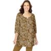 Toffee Paisley Floral