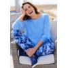Woman Within Plus Size Long-Sleeve Crewneck Soft Waffle Knit Thermal Shirt(Classic Red)