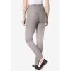 Woman Within Plus Size Petite Fineline Stretch Denim Skinny Pull-On Jeans – 22 WP, Grey Denim