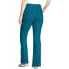 Woman Within Plus Size Tall Stretch Denim Five-Pocket Bootcut Jeans(Deep Teal)