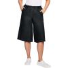 Woman Within Plus Size Relaxed Fit Coulotte(Black)