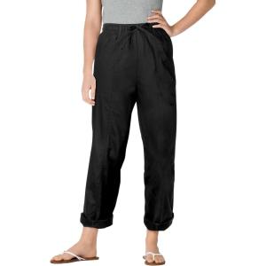 Woman Within The Boardwalk Pant(Black)