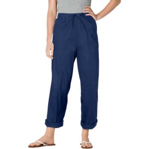 Woman Within The Boardwalk Pant(Navy)