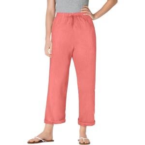 Woman Within The Boardwalk Pant(Sweet Coral)