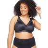 Catherines Women’s Plus Size Simply Cool Wireless Bra(Black)