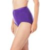Comfort Choice Plus Size 5-Pack Tag-Free Full Coverage Cotton Brief(Ditsy Pack)