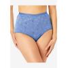Comfort Choice Plus Size 5-Pack Tag-Free Full Coverage Cotton Brief(Sweet Dreams Pack)