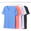 Woman Within Plus Size Perfect V-Neck Pocket Tee(White)