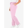 Woman Within Plus Size Tall Sport Knit Straight Leg Elastic Pant(Pink)