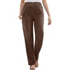 Woman Within Plus Size Petite 7-Day Corduroy Straight-Leg Pant(Chocolate)