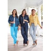 Woman Within Plus Size Stretch Denim 5-Pocket Straight-Leg Jeans(Laughing Distressed)