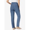 Woman Within Plus Size Stretch Denim 5-Pocket Straight-Leg Jeans(Laughing Distressed)
