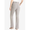Woman Within Plus Size Tall Stretch Denim Five-Pocket Bootcut Jeans(Grey Sanded Wash)
