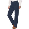 Woman Within Plus Size Petite Corduroy Straight Leg Jeans – 38 W, Navy