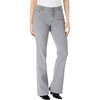 Woman Within Plus Size Tall Stretch Denim Five-Pocket Bootcut Jeans(Grey Sanded Wash)