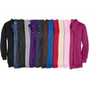 Woman Within Plus Size Fleece Baseball Jacket Long Oversized Fleece Coat(Oatmeal)