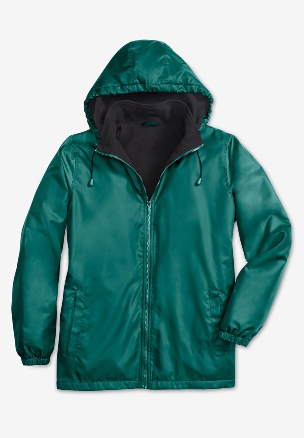 image:imageWoman Within Plus Size Storm RaincoatDnu Storm Blue