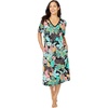 Black Multi Floral