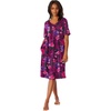Deep Claret Painted Floral