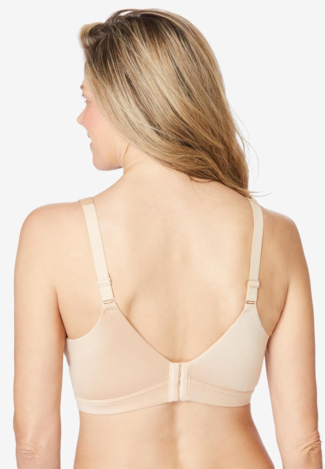 image:imageCatherines Womens Plus Size FullCoverage Smooth NoWire BraToasted Almond